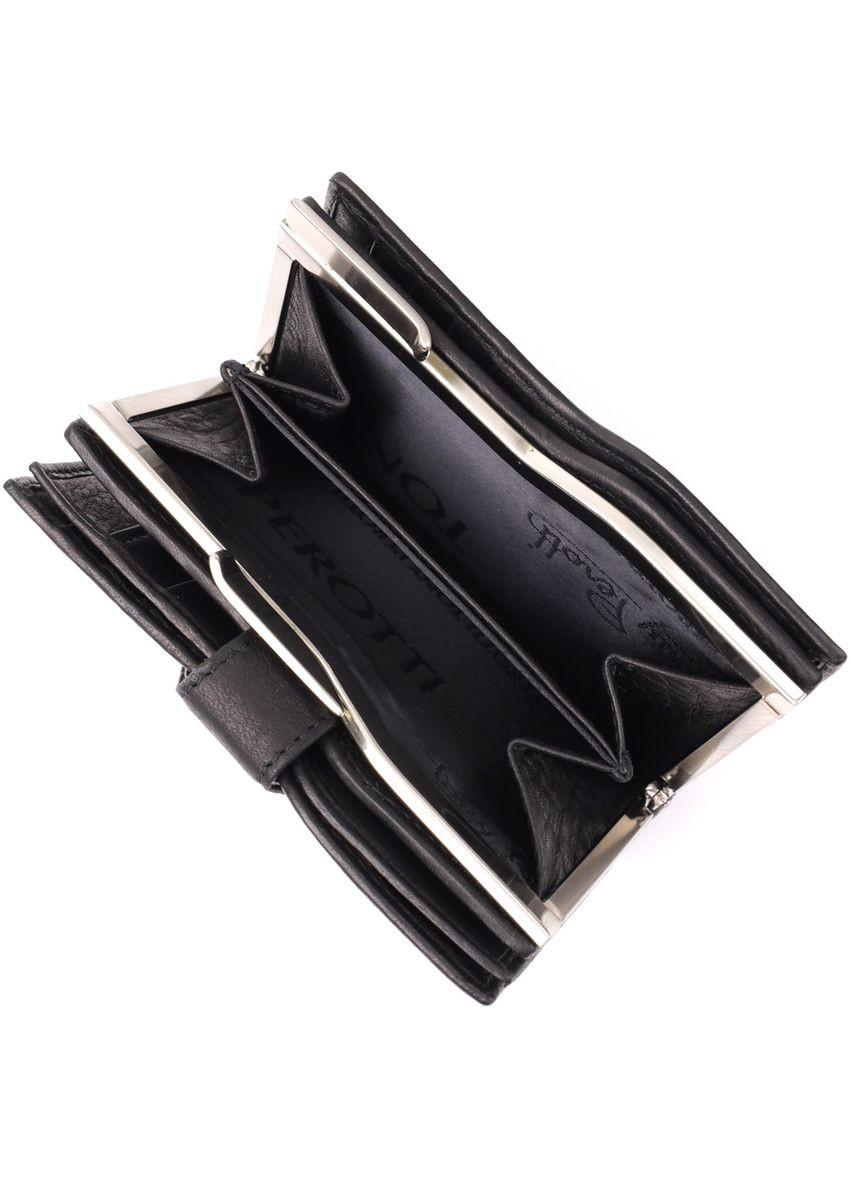 Стильний жіночий вертикальний гаманець з натуральної шкіри 20842_1 (2656 nero) Чорний Tony Perotti (362043648)