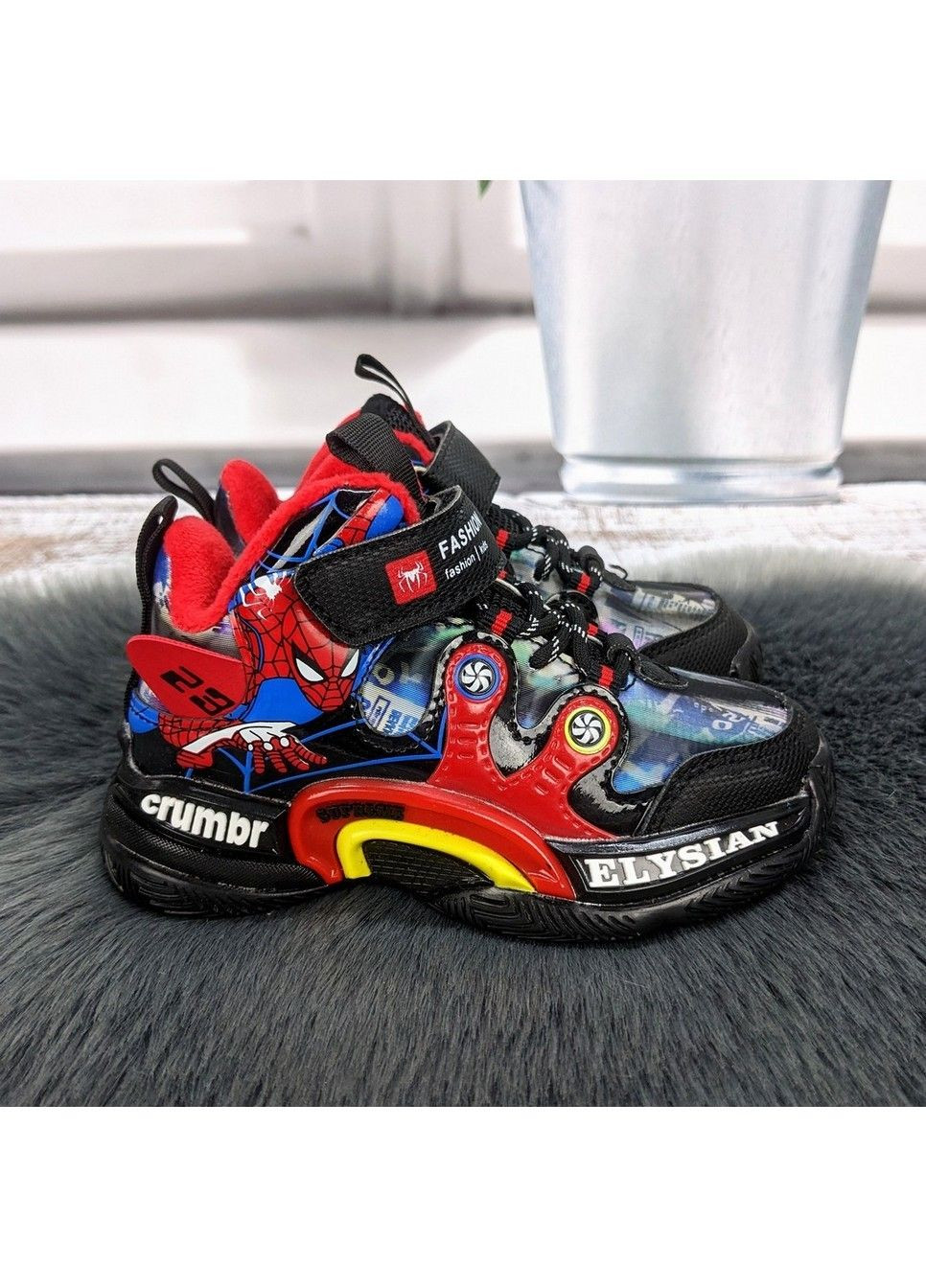 Черные демисезонные кроссовки подростковые Paliament