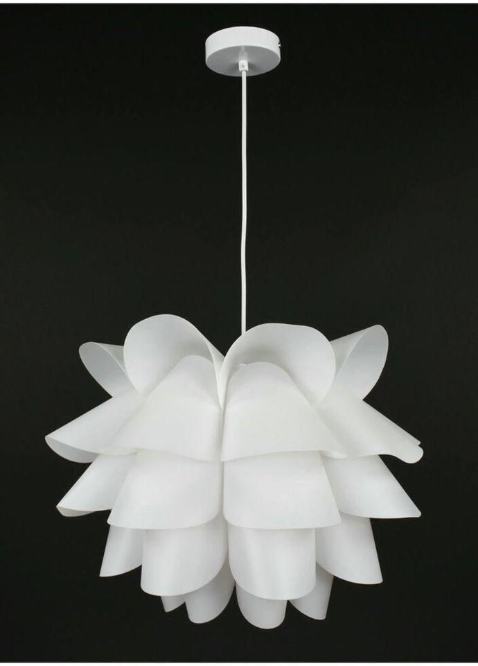 Люстра підвісна на 1 лампочку 27931 Білий 40-170х48х48 см. Sunnysky (324396270)