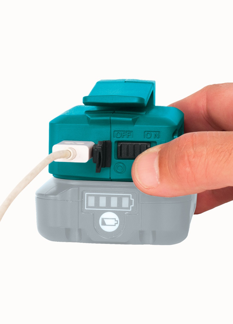 Адаптер зарядного пристрою CXT ADP06 (10.8 В) USB перетворювач для мобільних пристроїв (4829) Makita (295038751)