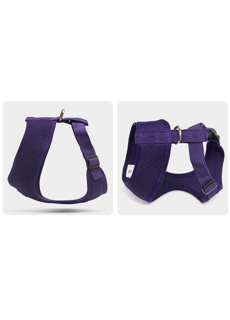 Шлея для собак и кошек TLH1911, дышащая, сетчатая шлея для животных, Фиолетовый S Truelove (308863013)