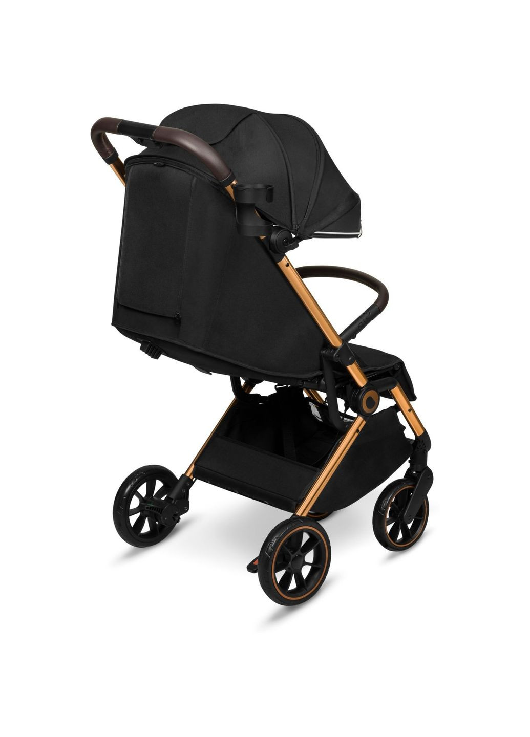 Прогулочная коляска Cloe Black Onyx, черная () Lionelo LO-CLOE BLACK ONYX (336330293)