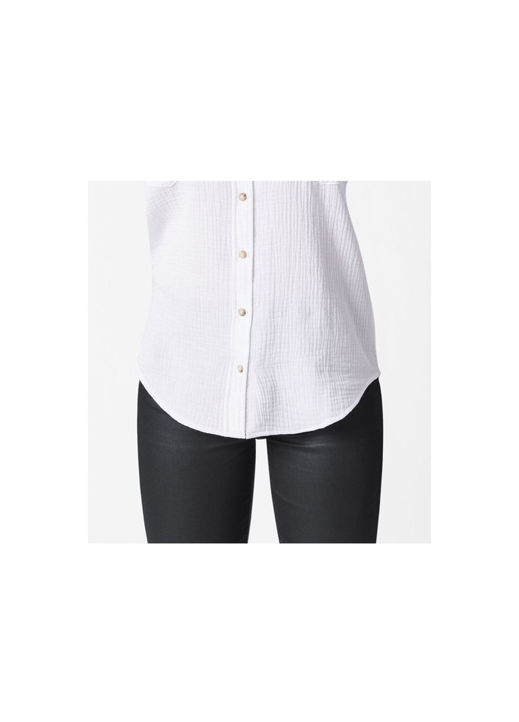 Біла блузка муслінова для жінки lidl 480619 38(s) білий Esmara