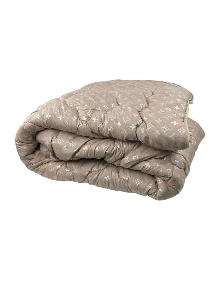 Одеяло евро закрытое Ромб 20391 195х215 см пудровое Arda (335584864)