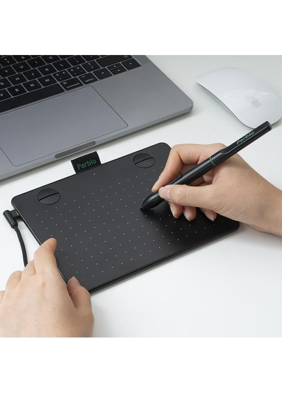 Графічний планшет A640 V2 Black (A640V2) Parblo (362669353)