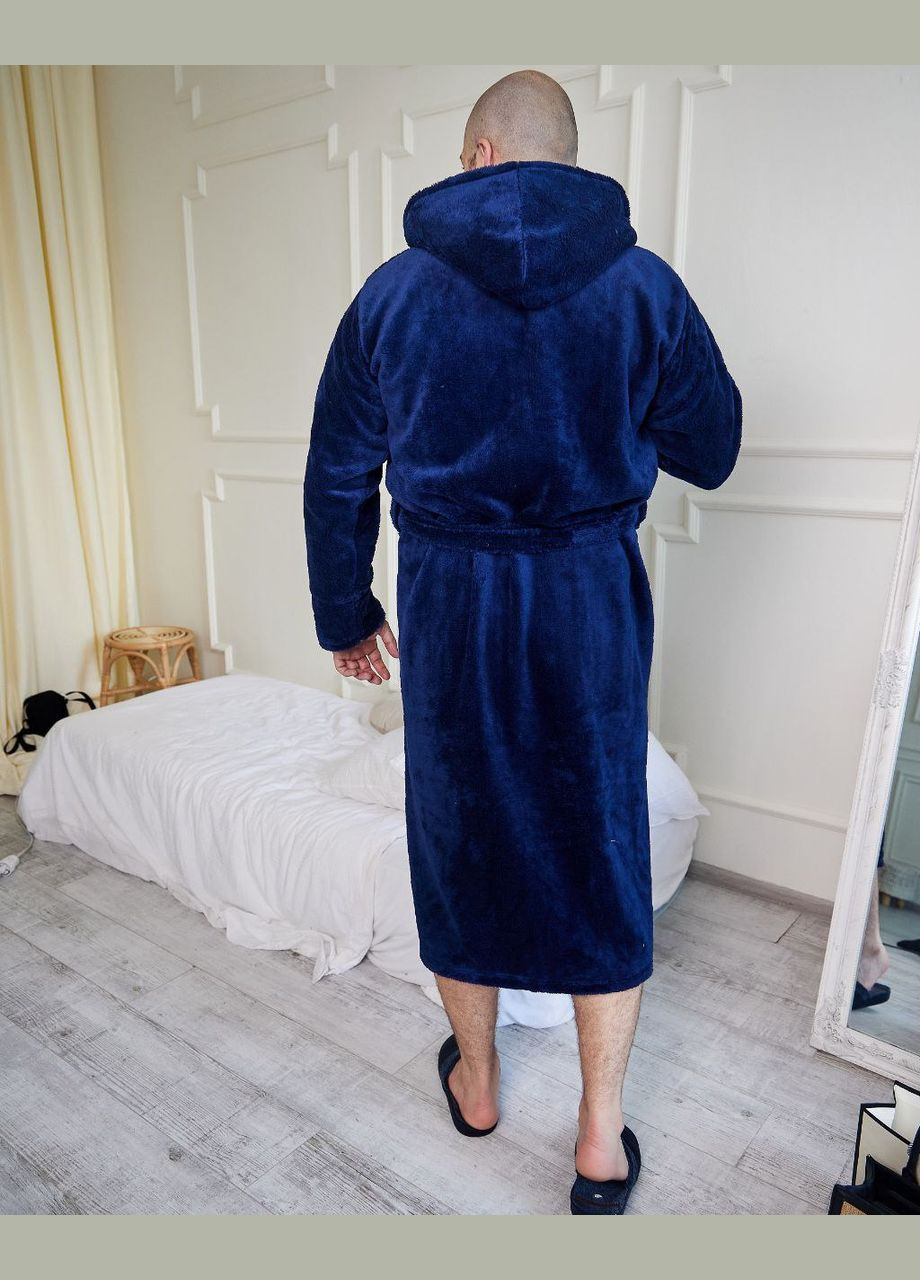 Халат махровий чоловічий батал довгий, теплий No Brand халат (301085075)