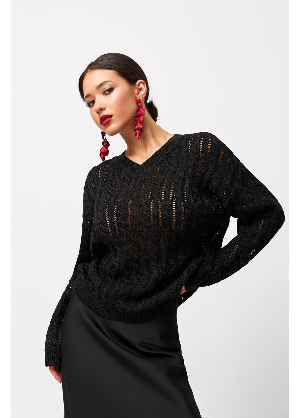 Джемпер з косами 2721 Triko Bakh (369095618)