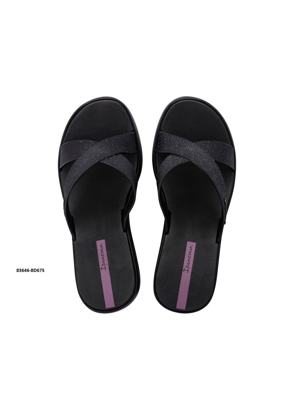 Черные женские сабо Ipanema
