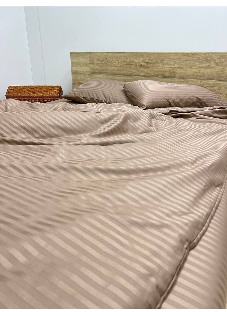 Комплект постільної білизни півтораспальний No Brand страйп (370864780)