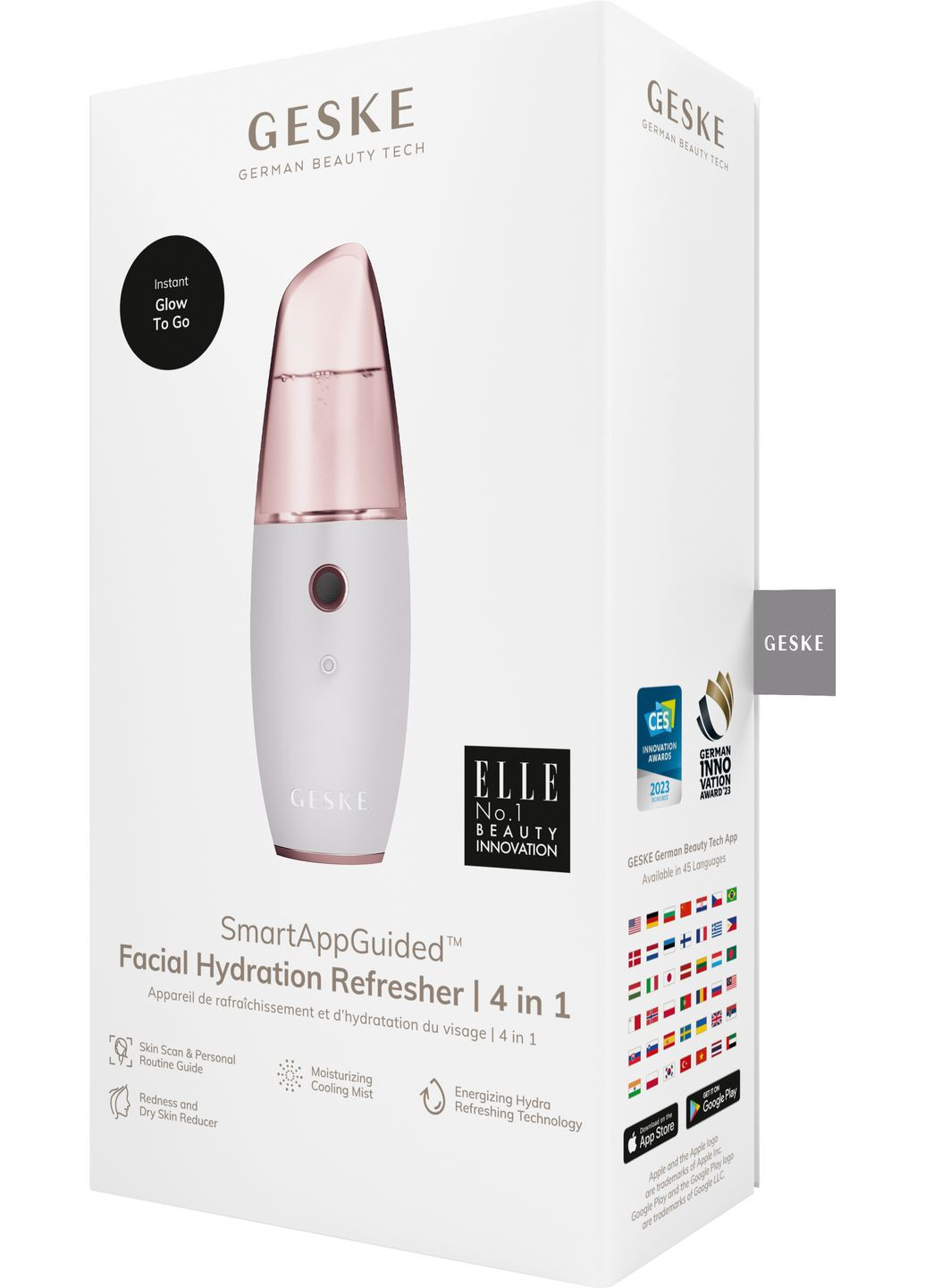 Увлажнитель для кожи лица Facial Hydration Refresher 4 in 1 starlight GESKE (341526044)