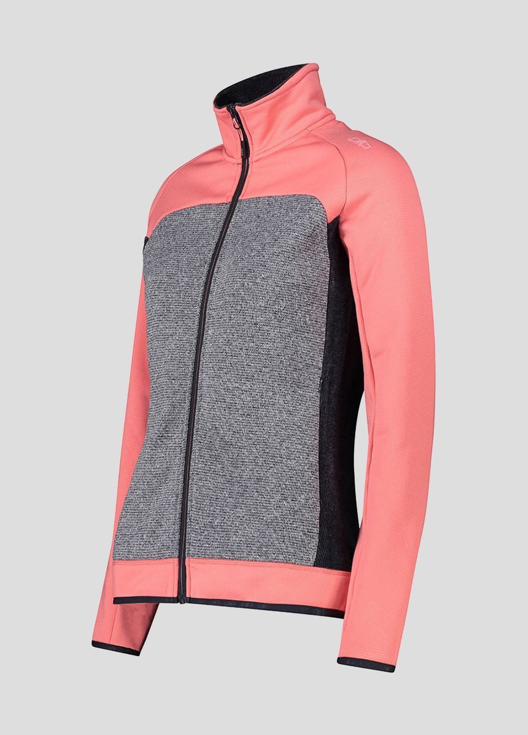 Розово-серая спортивная кофта Woman Jacket CMP (264307361)