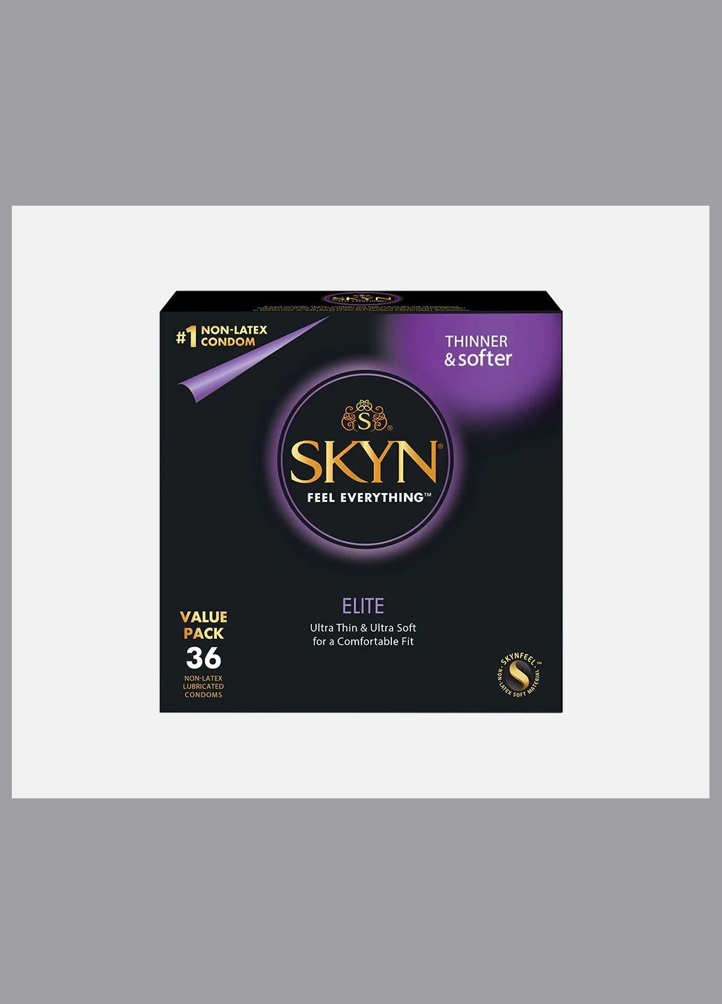 Презервативы LifeStyles ELITE 36 шт Ультратонкие (0,028 мм), без латекса SKYN (316090322)