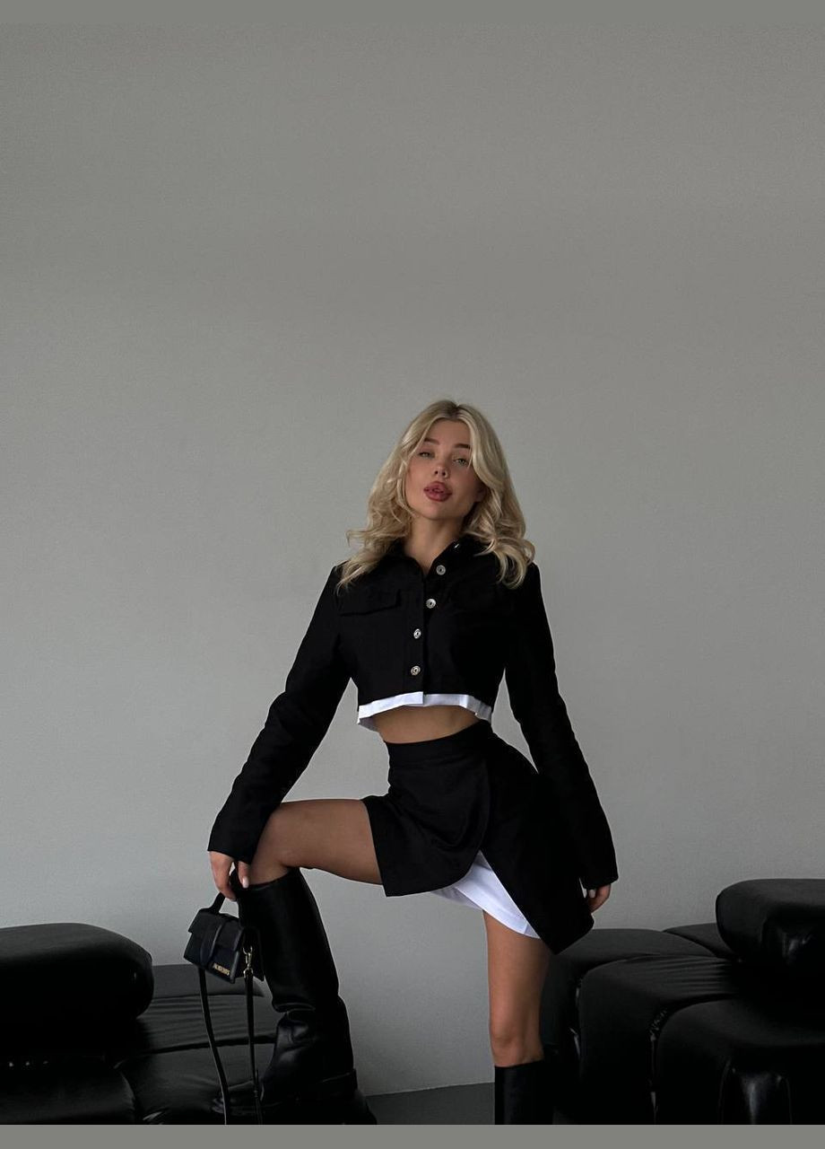 ХИТ СЕЗОНА! Женский костюм из турецкого джинса queensleep_7km 309 (348141853)