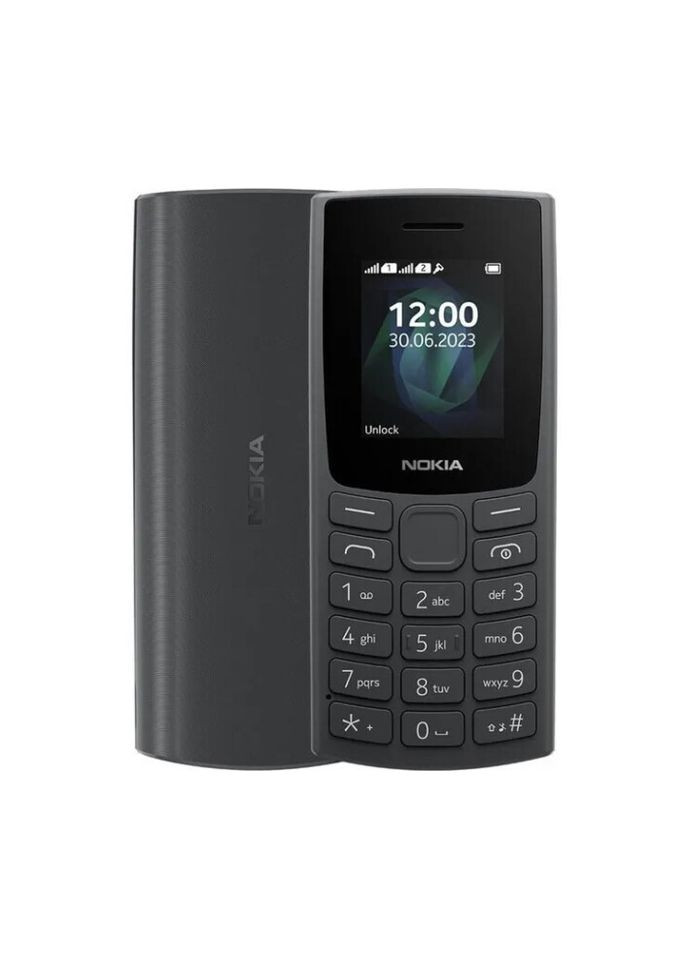 Телефон 105 TA1569 Single Sim 2023 темно серый Nokia (293346361)