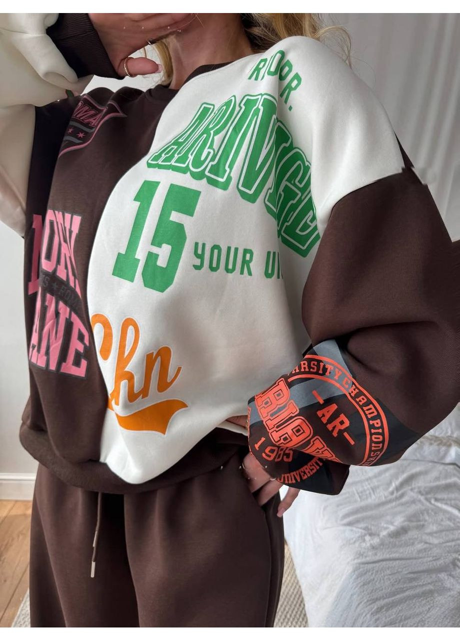 💫 Женский спортивный костюм с флисом "Soft Touch" | Размерная сетка в описании GD/GL Модний простір (364965536)