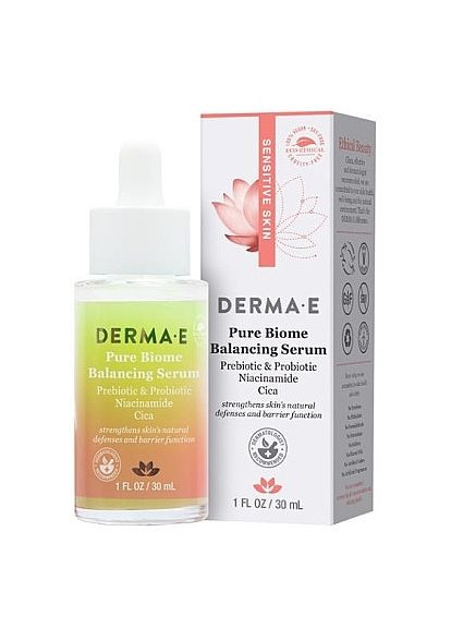 Сбалансированная сыворотка Pure Biome Balancing Serum 30ml (1237367-133881) Derma E (368633855)