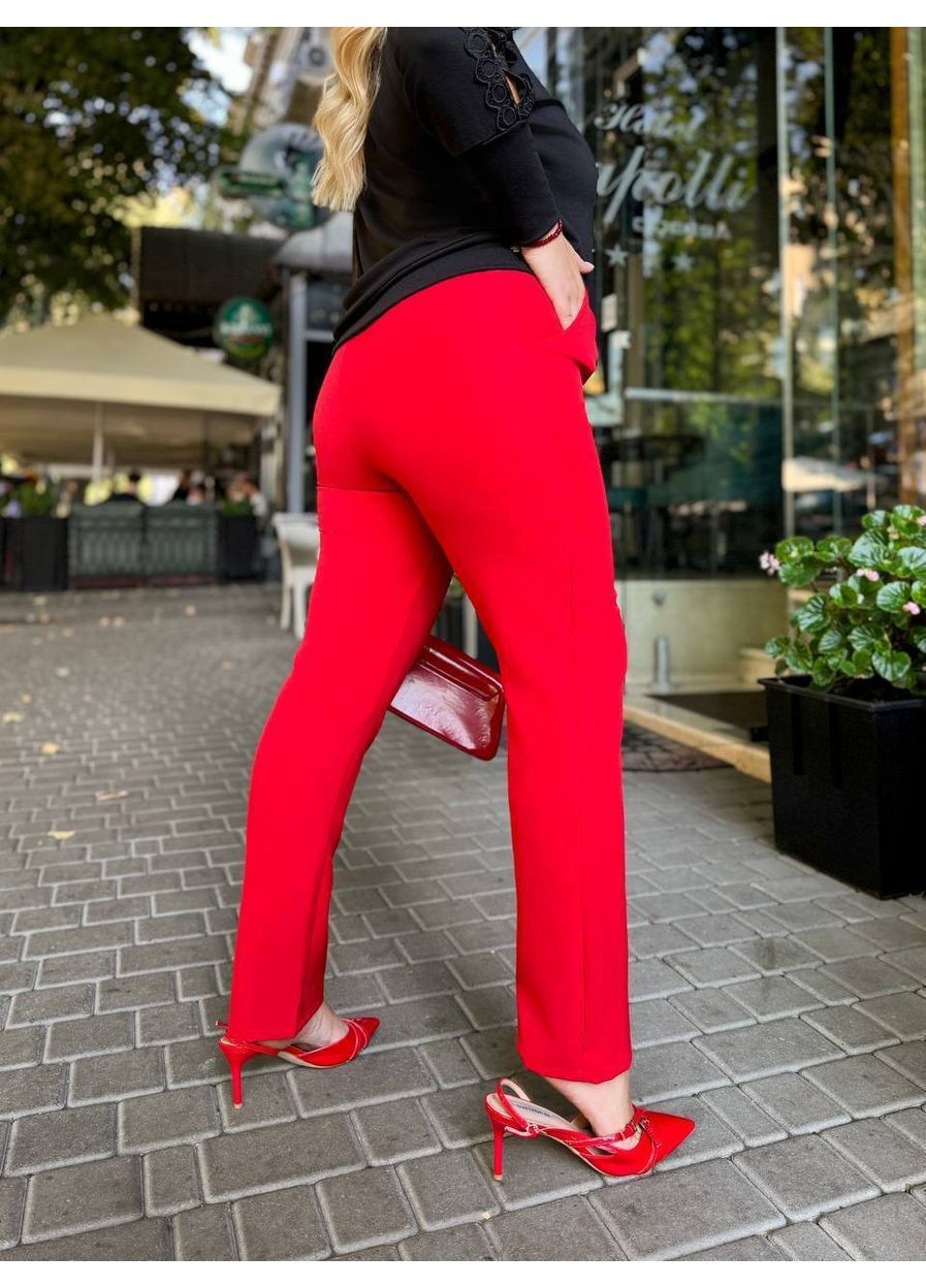 Штани брюки з костюмної тканини,резинка сзаду Україна (348033535)