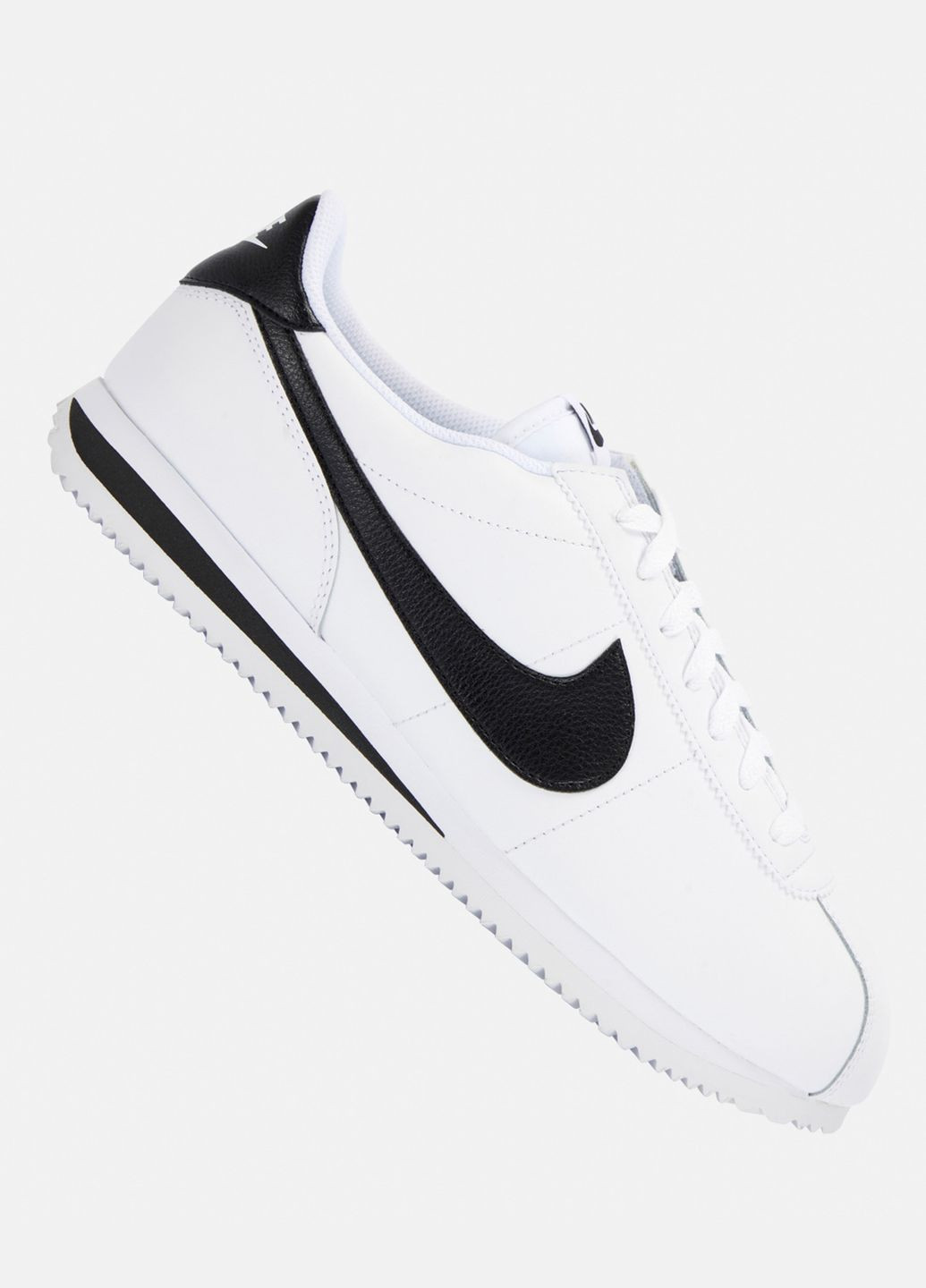 Белые всесезонные кроссовки мужские cortez dm4044-105 весна-осень кожа белые Nike