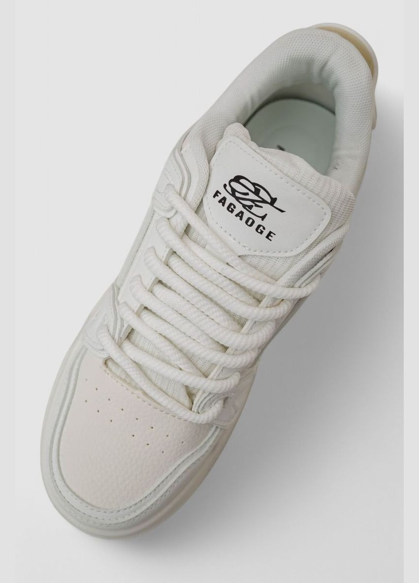 Белые демисезонные кроссовки мужские демисезонные Ager 243RHK71