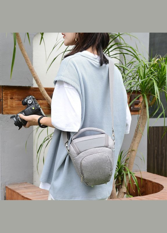 Сумка-трикутна для дзеркального фотоапарата з плечовим ременем і дощовиком ( код: IBF079S ) Digital (325861924)