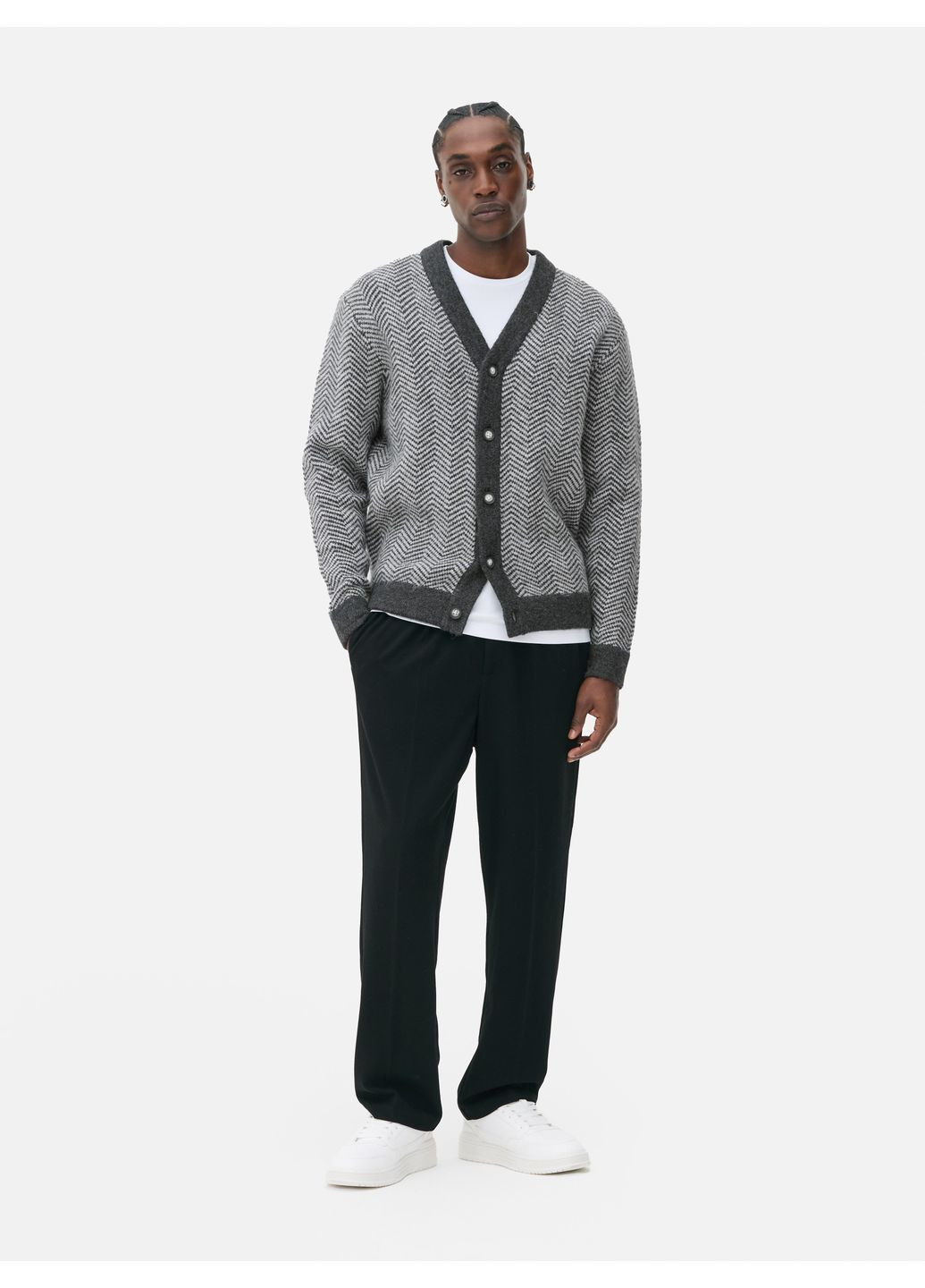 Темно-серый кардиган Primark