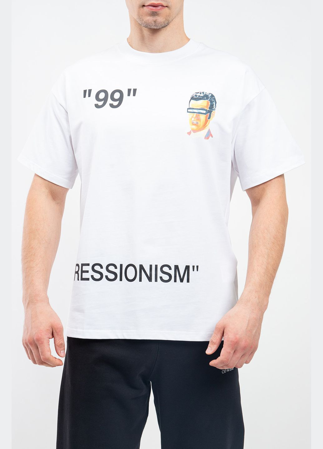 Белая футболка Off White