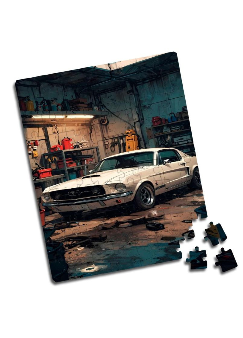 Пазл Авто A4 80 елементів No Brand (309154639)