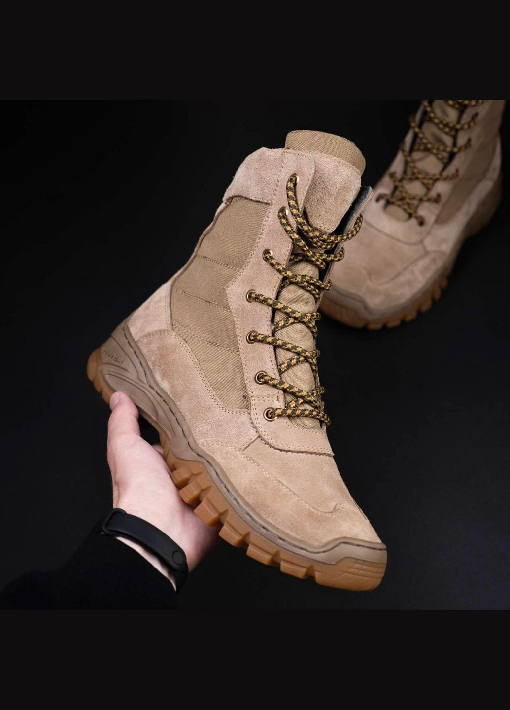 Берці Жіночі Демісезонні Тактичні. 36-49р Койот. Міцні та зручні! DSDF-2107 No Brand (301137936)