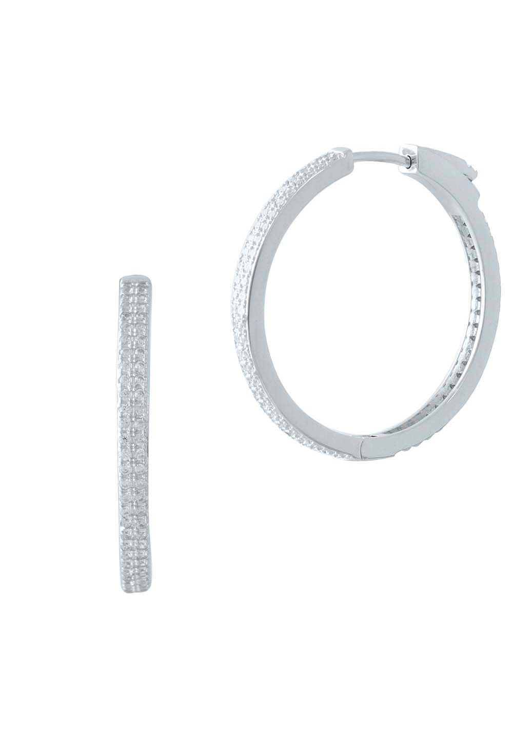 Срібні сережки з фіанітами (1977774) Silver Breeze (317354805)