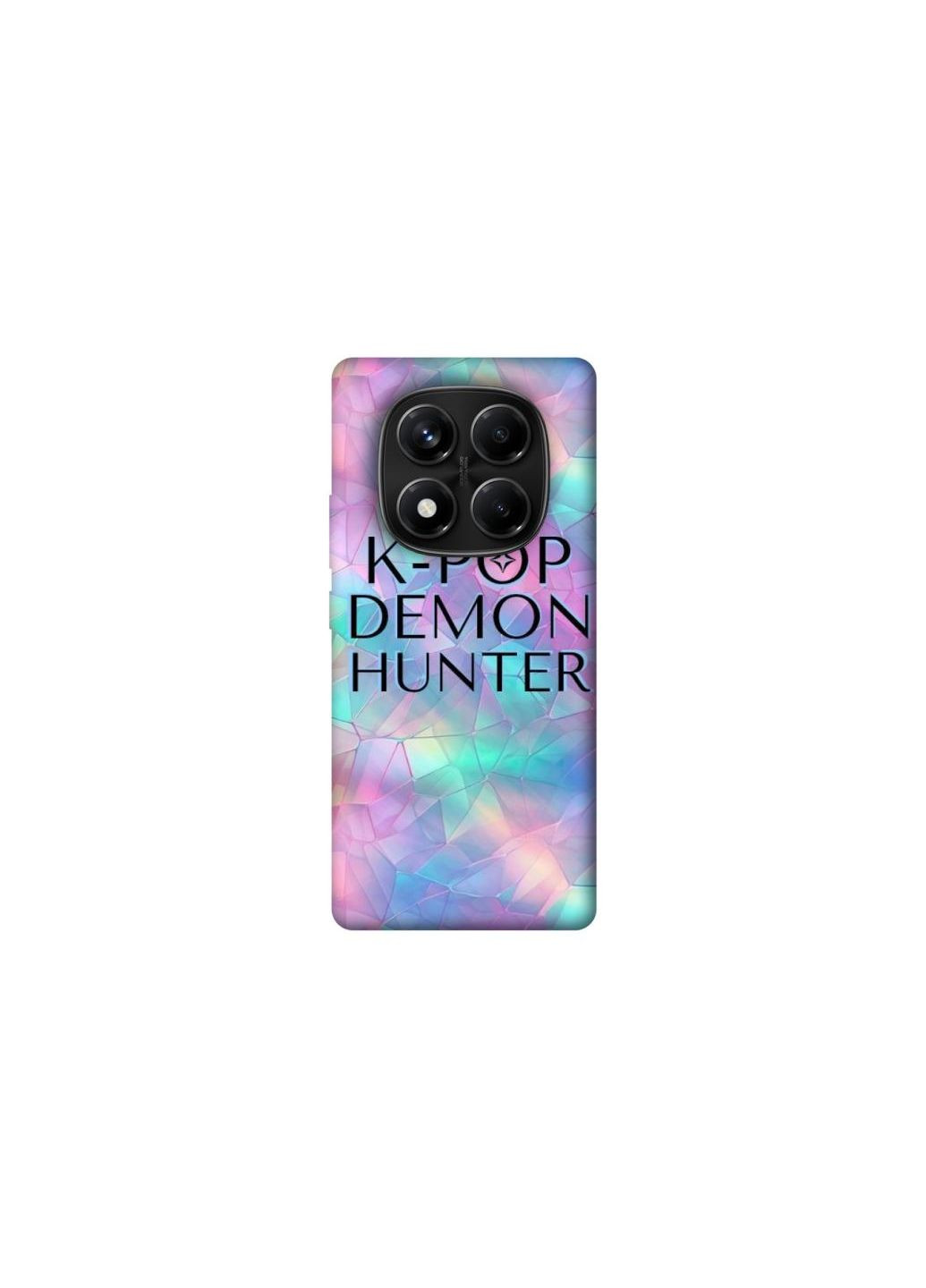 Чехол на Xiaomi Redmi Note 14 Pro 4G K-Pop Demon Hunters Logo Frontalka (354679156)