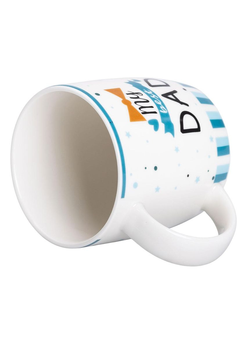 Чашка фарфоровая с надписями 450 (мл) My best dad RX-N240278MD Liling Rongxiang Ceramic (369143089)