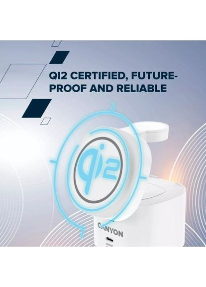 Бездротовий зарядний пристрій OnCharge 405 з адаптером Black (CNS-WCS405B) Canyon (366828502)