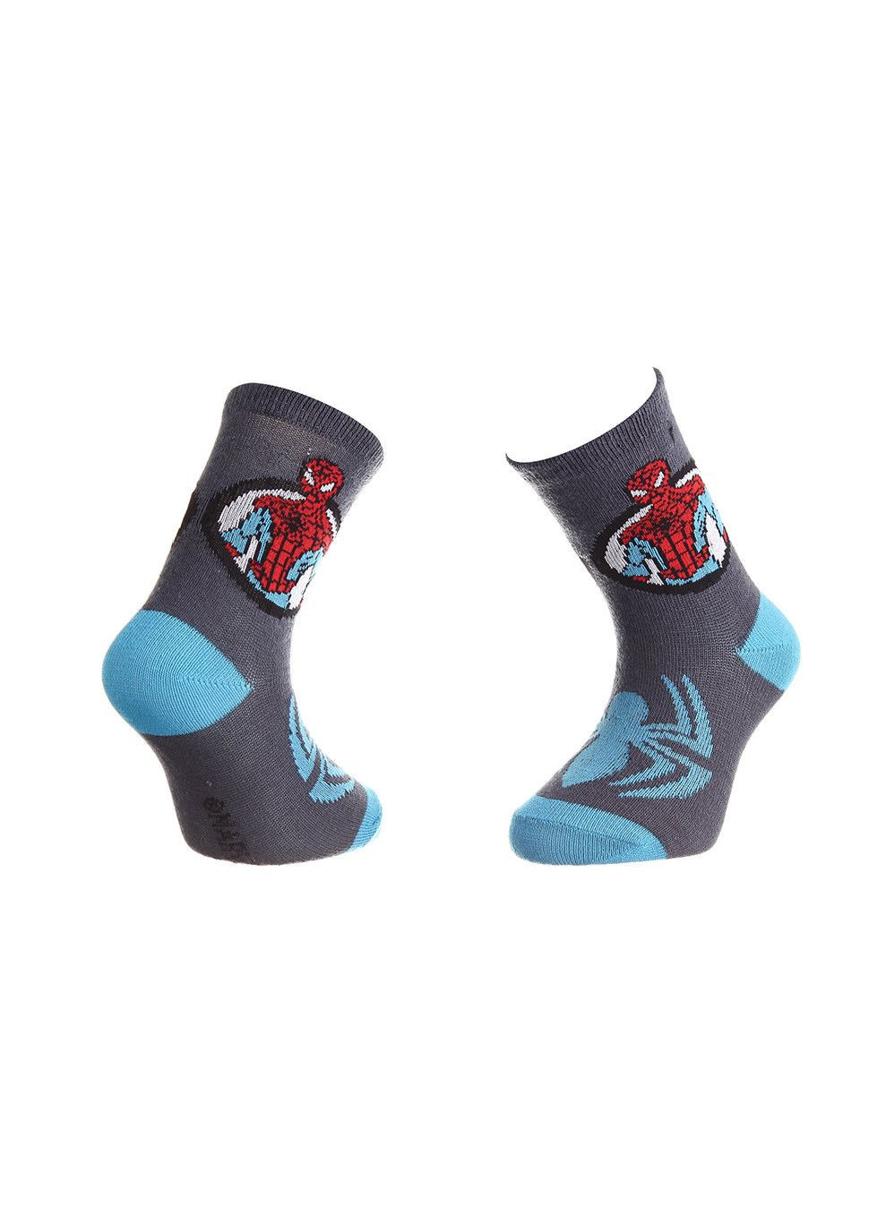 Носки Spider Man Bust Spiderman Spider gray Marvel (333956891)