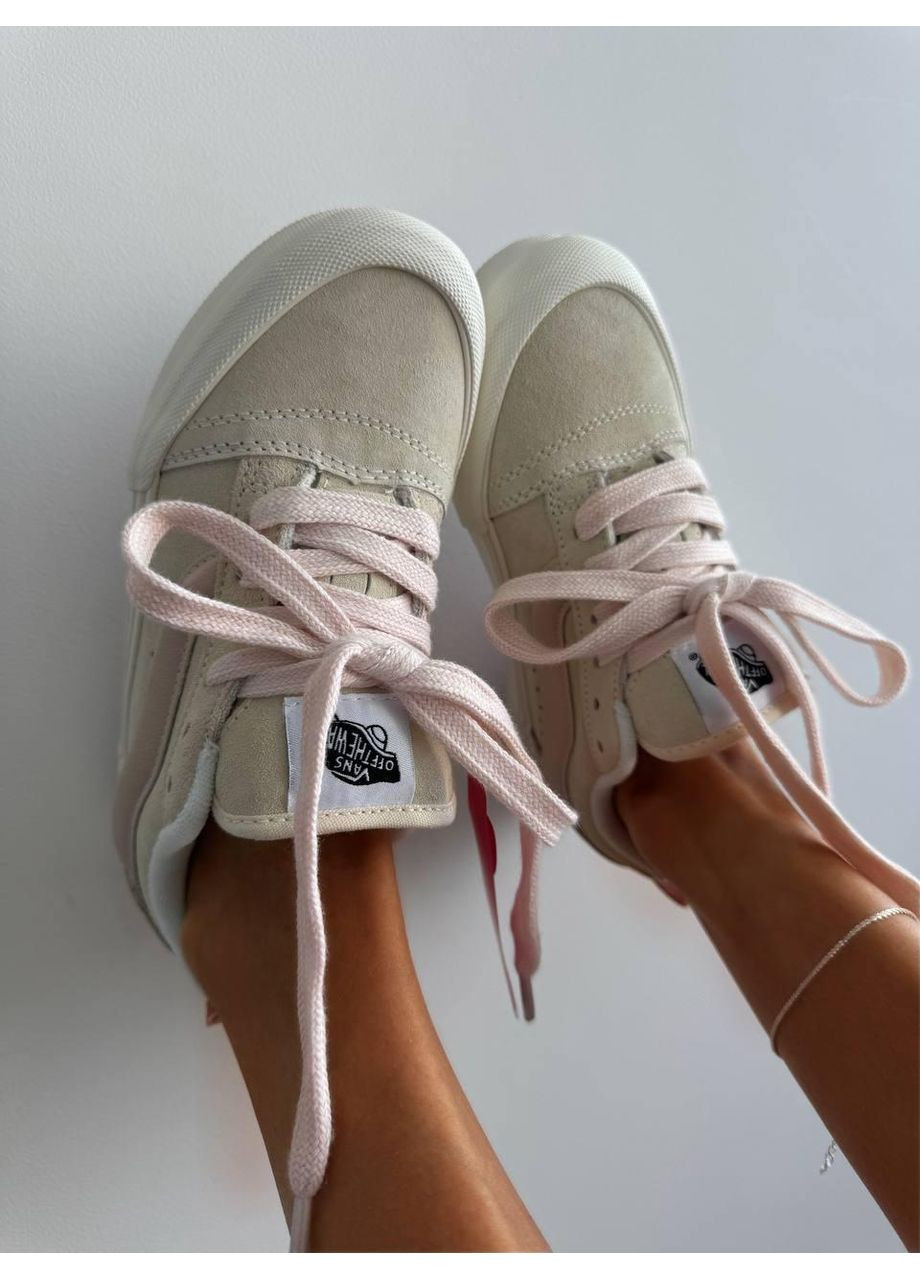КЕДЫ ЖЕНСКИЕ VANS KNU PASTELS PINK ВАНС КНУ СКУЛ No Brand розовые демисезоны (368883968)