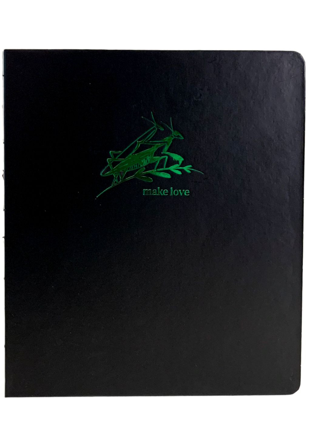 Один. Ноль Богомол Черный 4 вида бумаги 96 листов Один.Нуль Скетчбук (305834245)