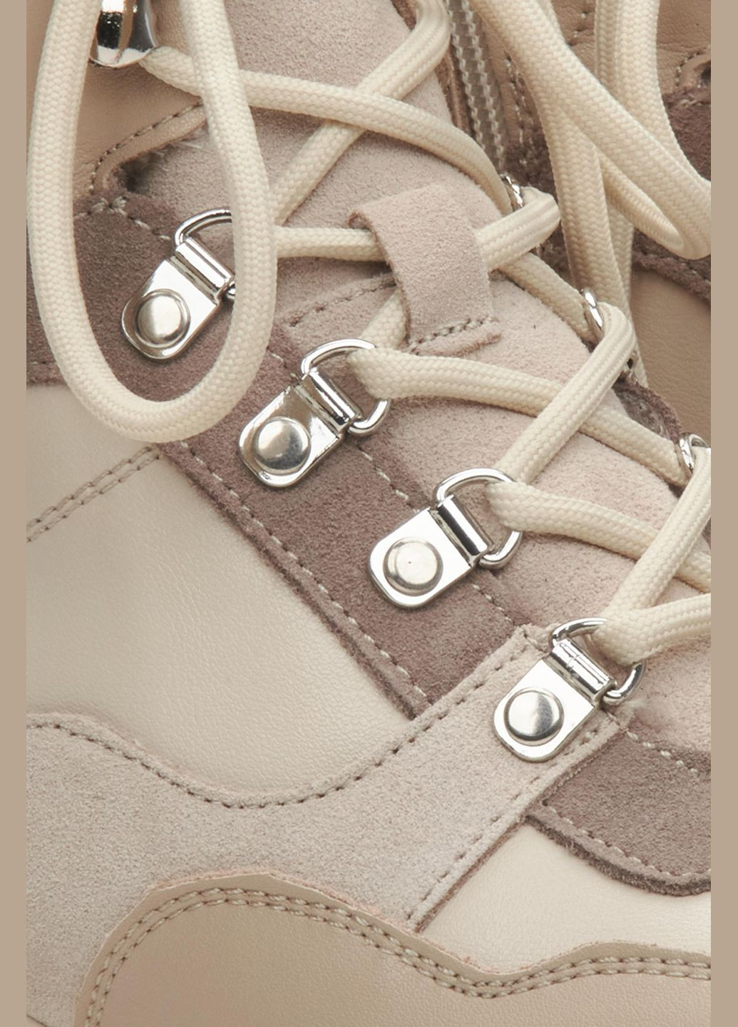 Зимние ботинки, цвет бежевый ES8