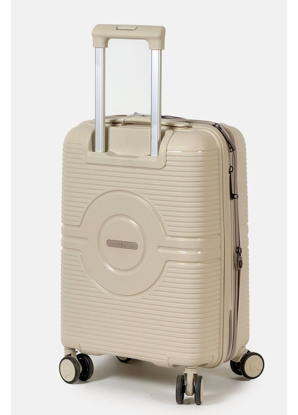 Маленький пластиковый чемодан ручная кладь 2022-28-3GR Three Birds (370944543)