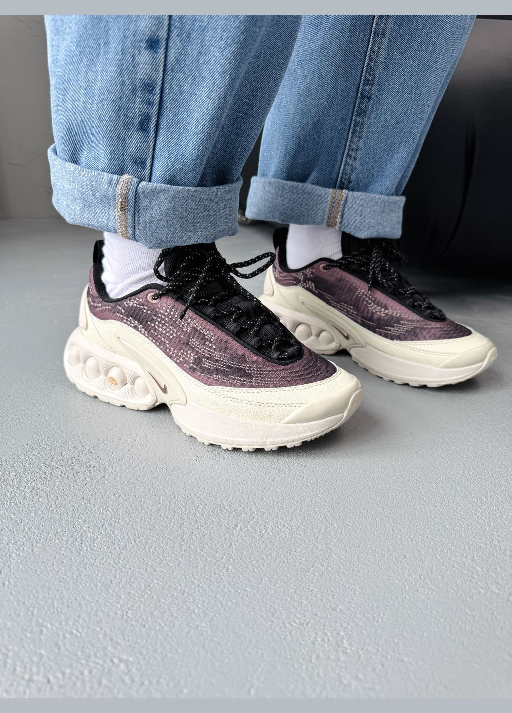 Бежеві Осінні кросівки чоловічі і жіночі nike air max dn sp smokey mauve | найк аір макс дн сп бежеві No Brand