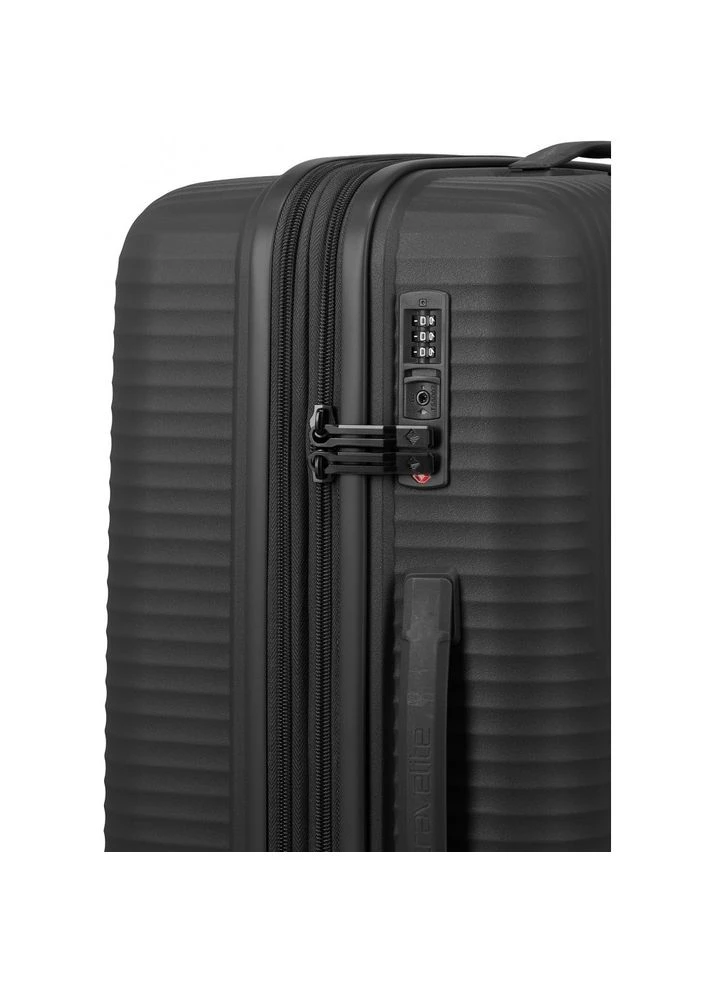 Чемодан на 4 колесах Air Stripe Black М 75/86 л TL7000348-01 Travelite (393110466)