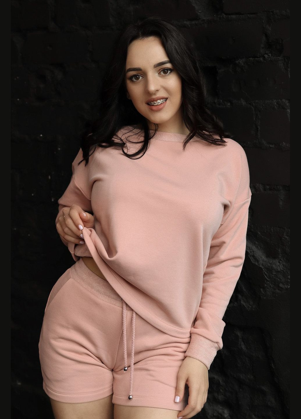 Худі Komilfo Los Angeles 2207/1 rose (314950803)