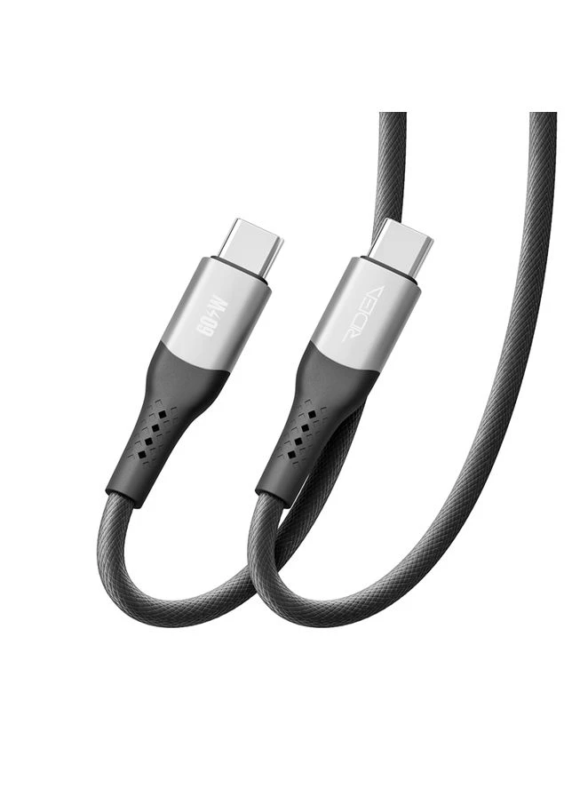 Кабель USB Type-C to USB Type-C / Провод шнур юсб тайп си на юсб тайп си для быстрой зарядки и передачи данных Ridea (334298492)