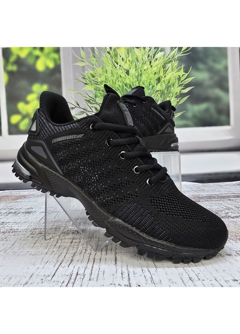 Черные летние кроссовки мужские Baas