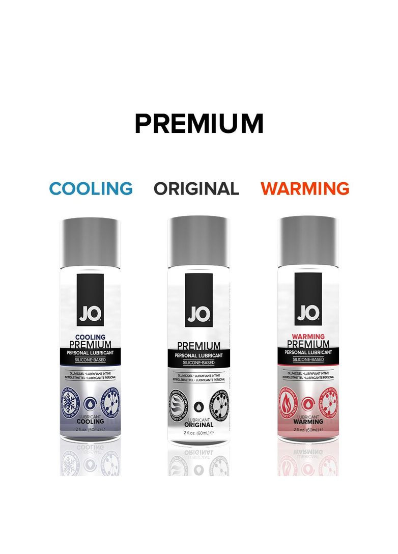 Лубрикант на силиконовой основе PREMIUM - ORIGINAL (60 мл) без консервантов Jo (335392274)