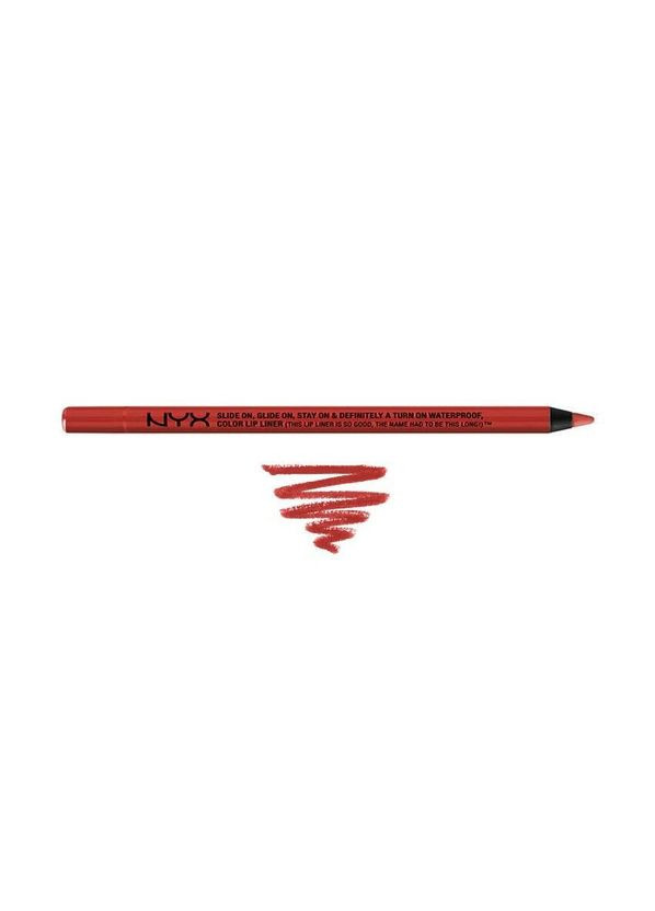 Контурний олівець для губ Slide On Lip Pencil (1,2 гр) 09 Summer Tease NYX Professional Makeup (279364182)