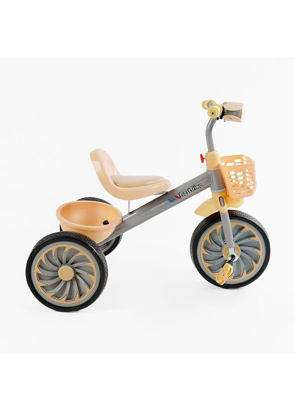 Велосипед триколісний з ліхтариком та українським озвученням Best Trike (332054784)