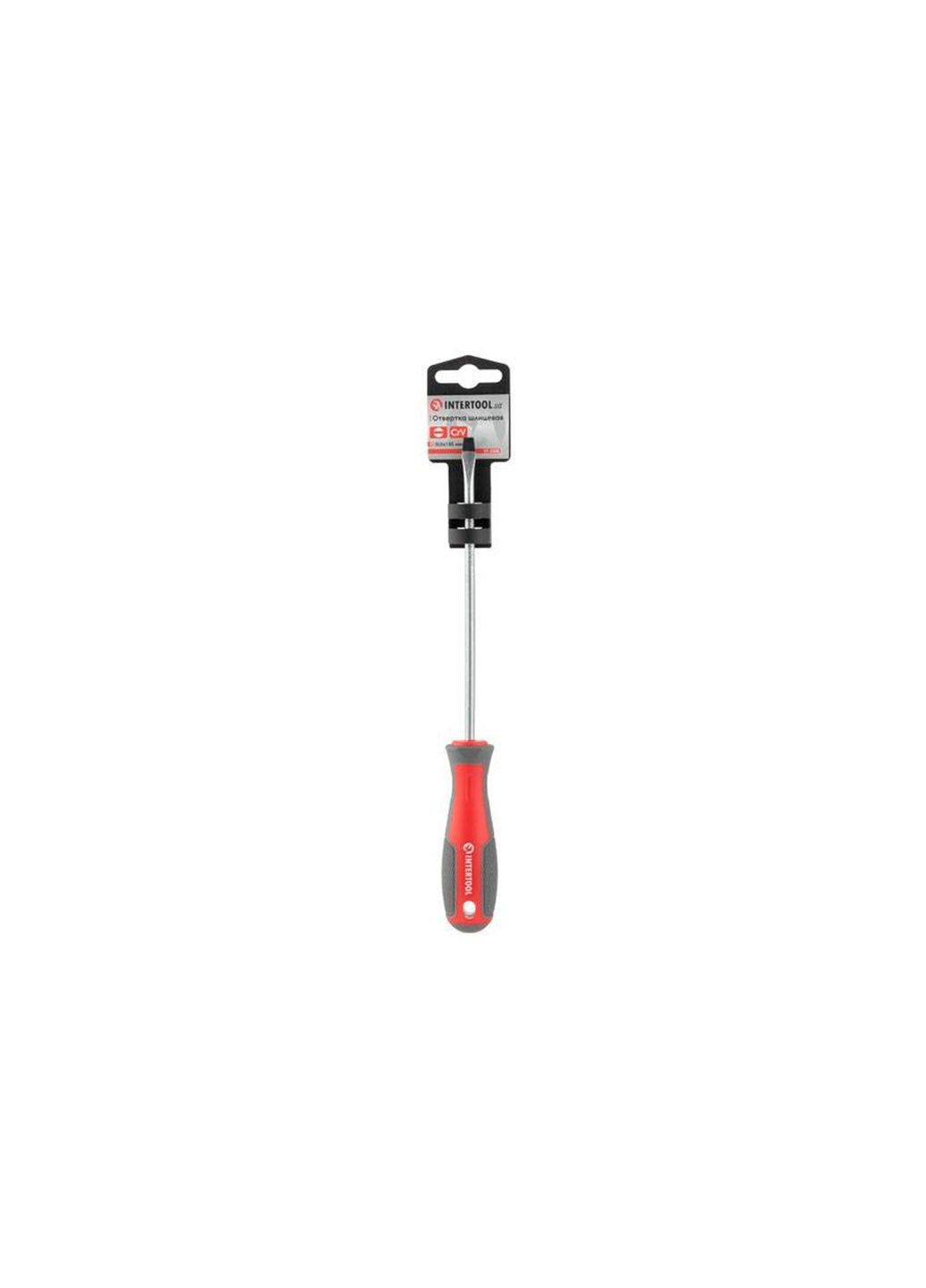 Отвертка плоская шлицевая SL5 x 150 мм Pro Intertool (363977228)