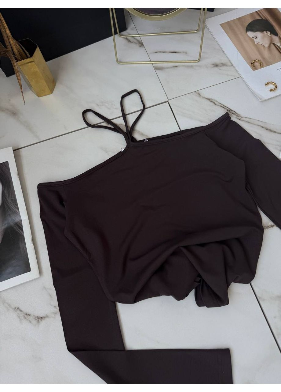 Лонгслив женский с открытыми плечами Style Point (351542508)