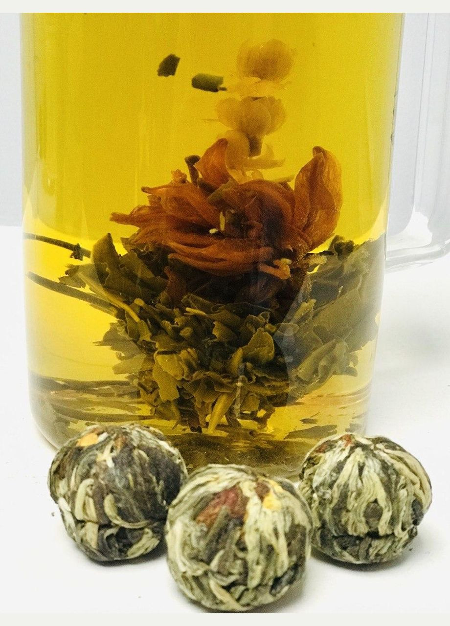 Белый элитный вязаный чай 5шт. Белая красавица OSM (303772664)