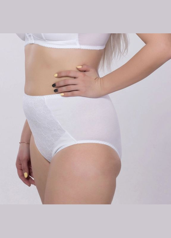 Труси з мереживом та високою лінією талії Elita (302671857)
