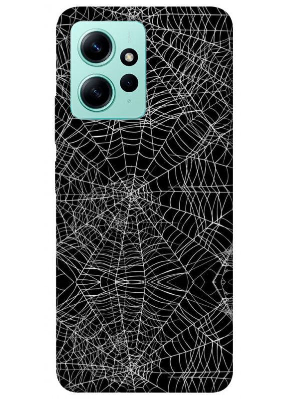 Чохол з принтом для Xiaomi Redmi Note 12 4G / для Ксяомі, сяомі, ксіомі редмі ноте 12 Павутина No Brand (339677742)
